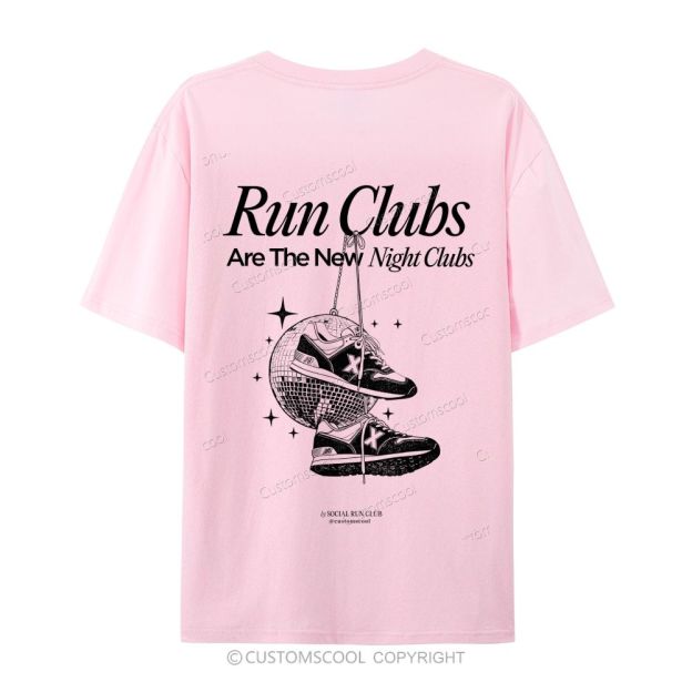 Run Clubs Casual Short Sleeve T-Shirt