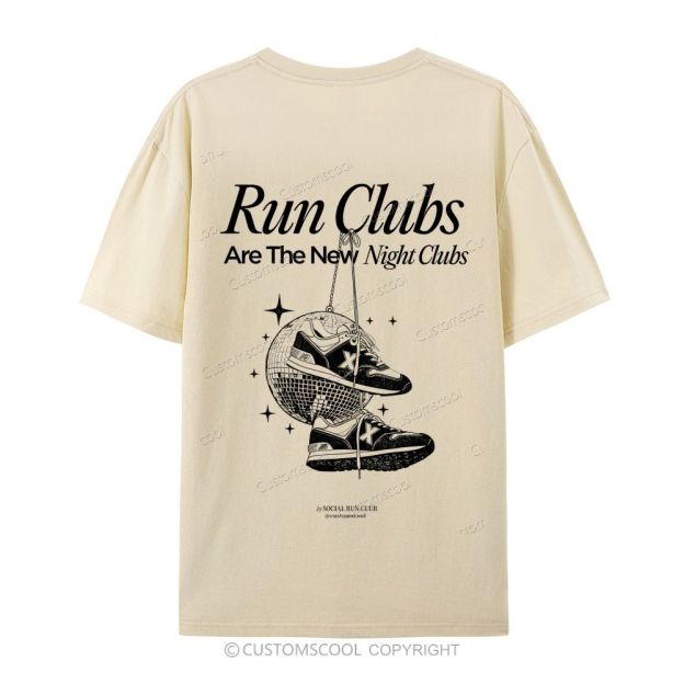 Run Clubs Casual Short Sleeve T-Shirt
