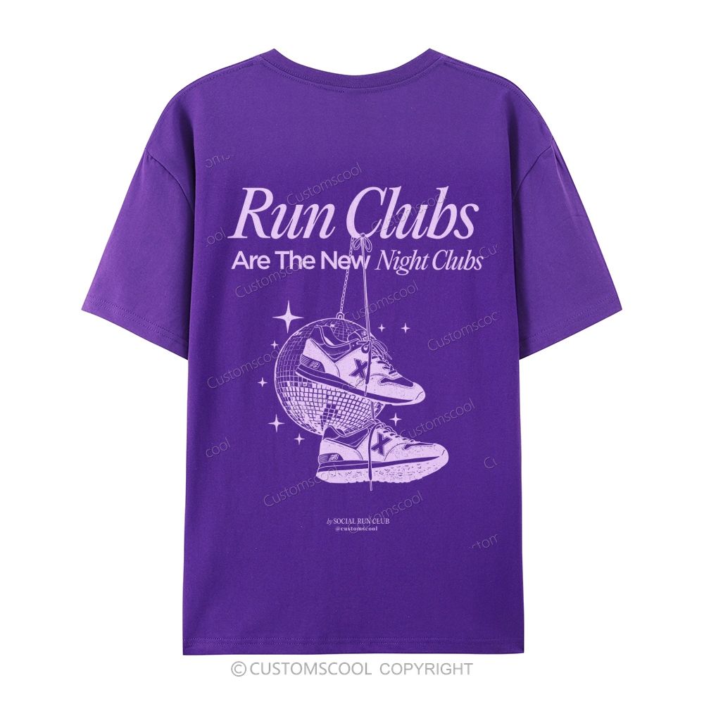 Run Clubs Casual Short Sleeve T-Shirt