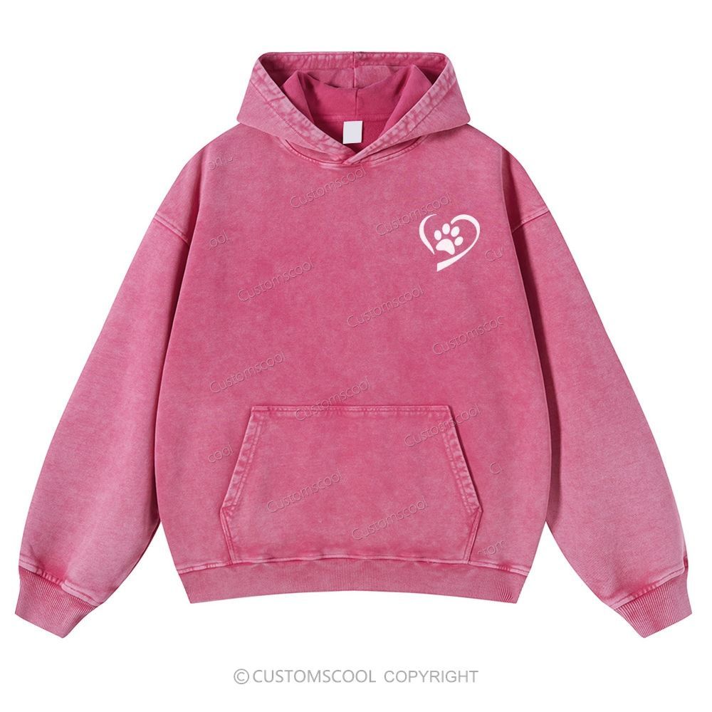 Animal Behaviorist Casual Washed Hoodie Customscool