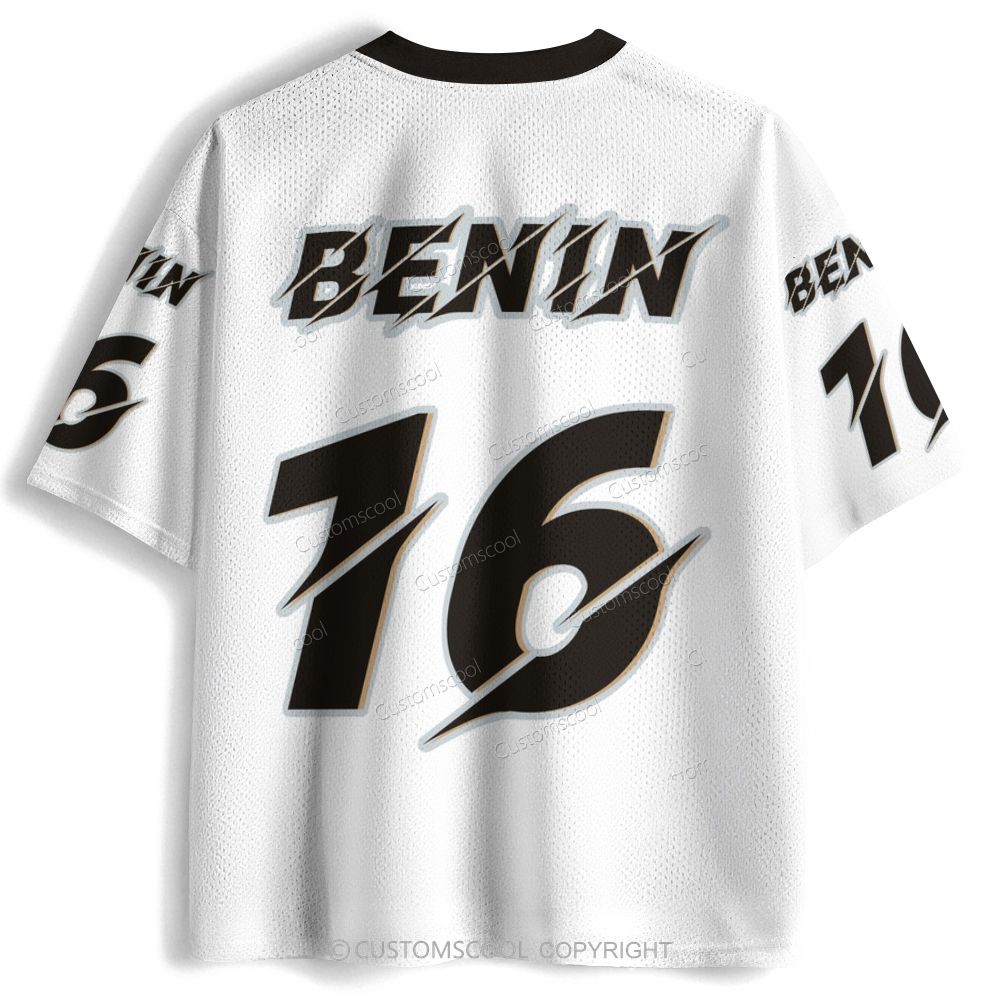 Benin Addcustom Number Jersey Shirts Customscool