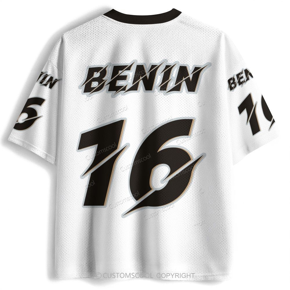 Benin Addcustom Number Jersey Shirts Customscool