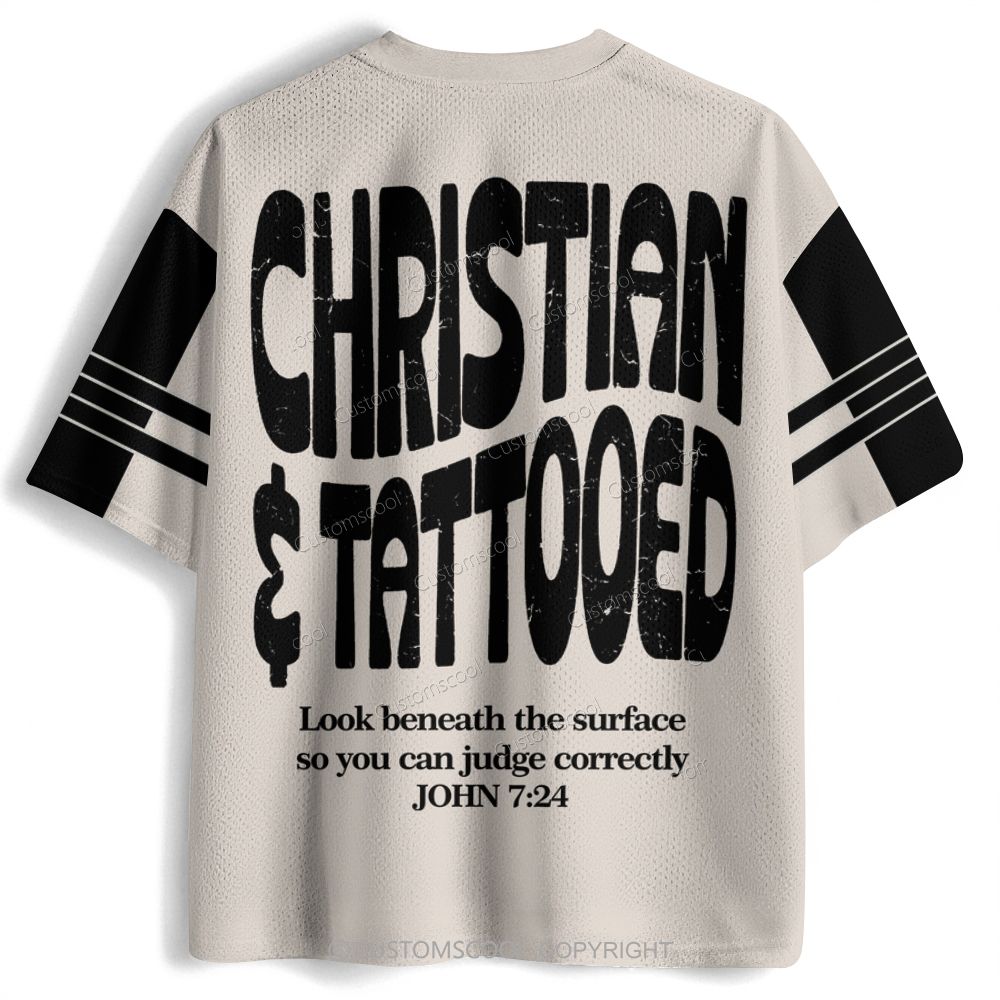 Christian & Tattooed Christian Jersey Shirts Customscool