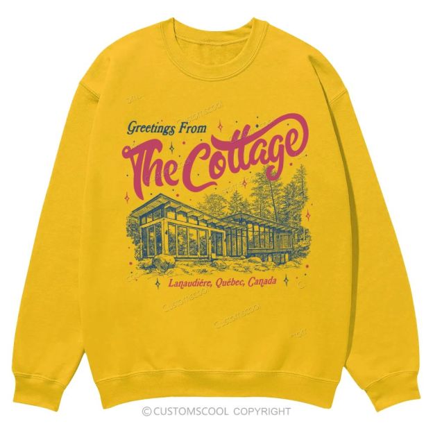 HR The Cottage Casual Crewneck Sweatshirt