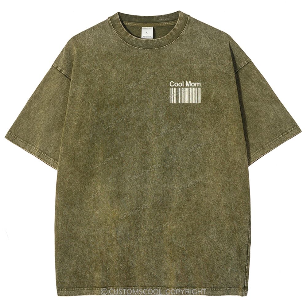 Cool Mom Unisex Fit Washed T-Shirt
