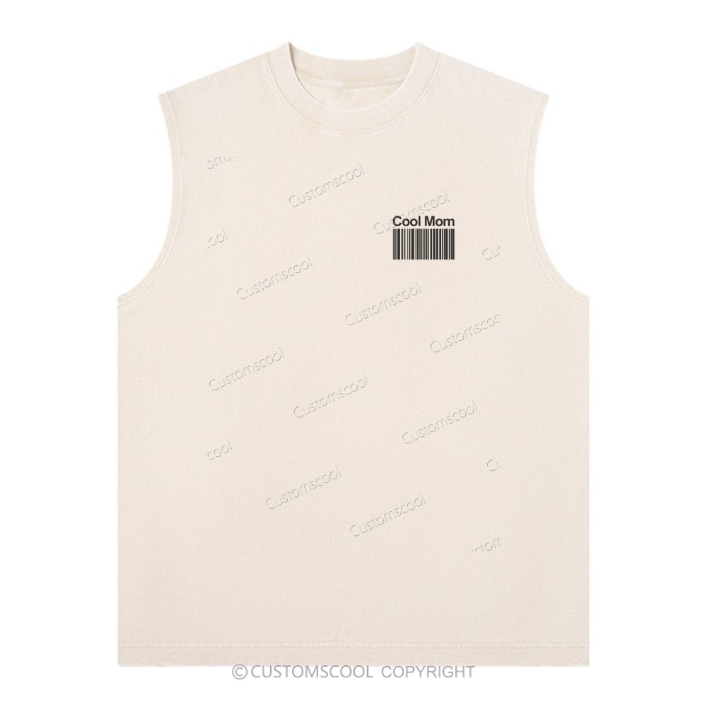 Cool Mom Unisex Washed Tank Top