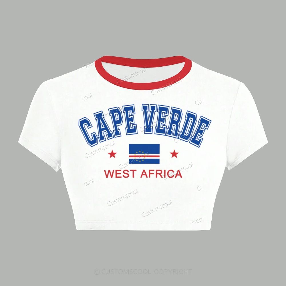 Cape Verde T-Shirt & Elasticated Trousers Two-Piece Set Customscool