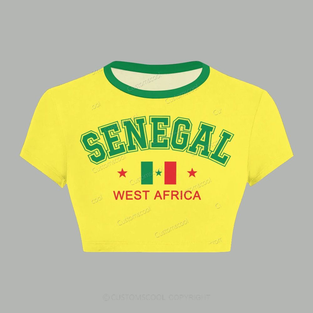Senegal T-Shirt & Elasticated Trousers Two-Piece Set Customscool