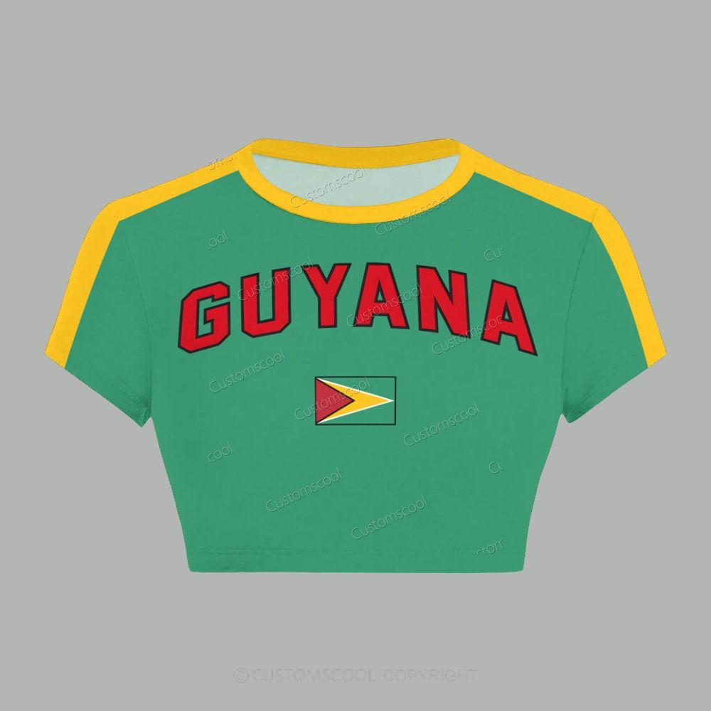 Guyana T-Shirt & Elasticated Trousers Two-Piece Set Customscool