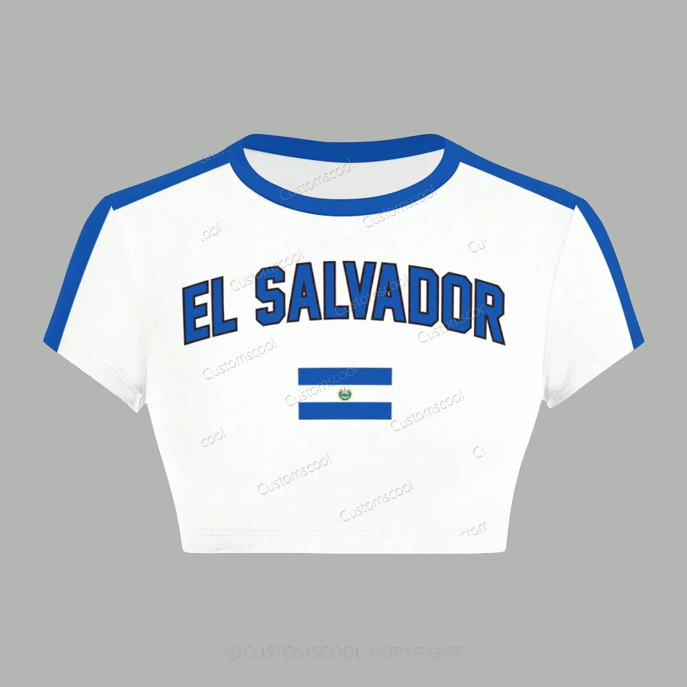 El Salvador T-Shirt & Elasticated Trousers Two-Piece Set Customscool