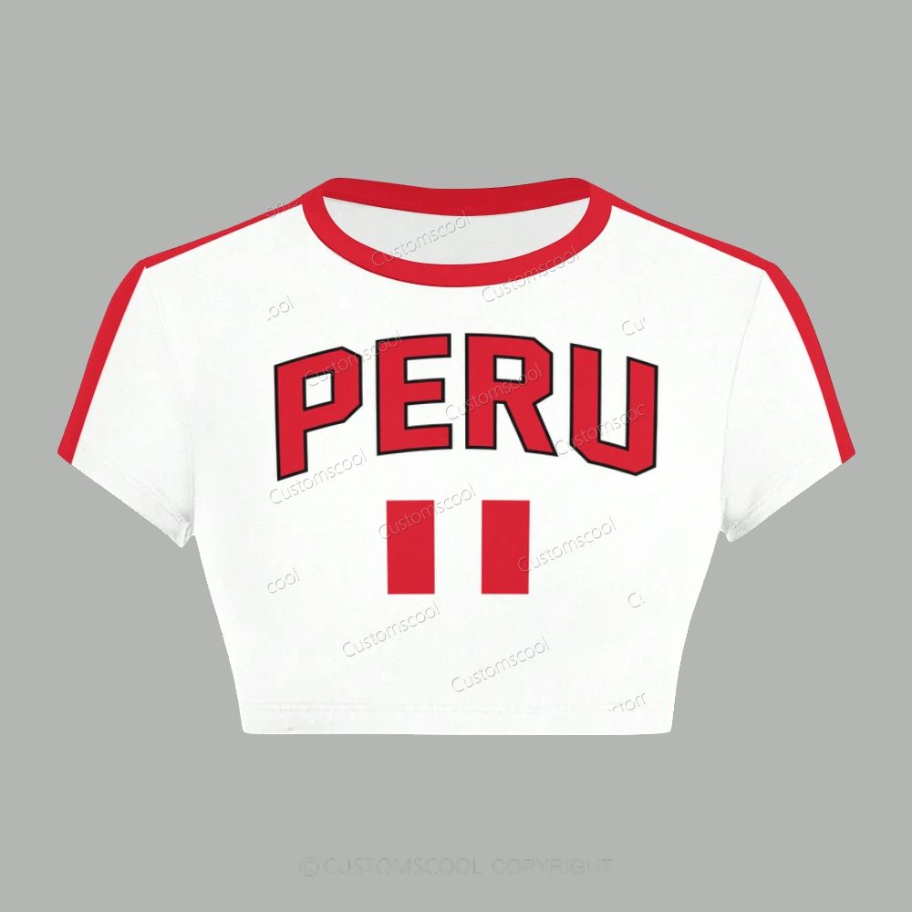 Peru T-Shirt & Elasticated Trousers Two-Piece Set Customscool