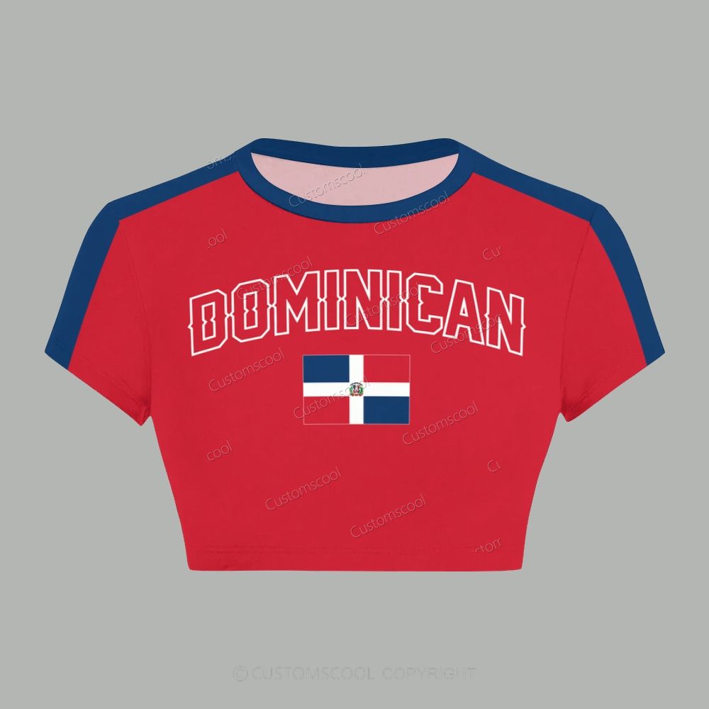 Dominican T-Shirt & Elasticated Trousers Two-Piece Set