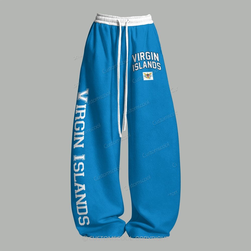 Virgin Islands T-Shirt & Elasticated Trousers Two-Piece Set