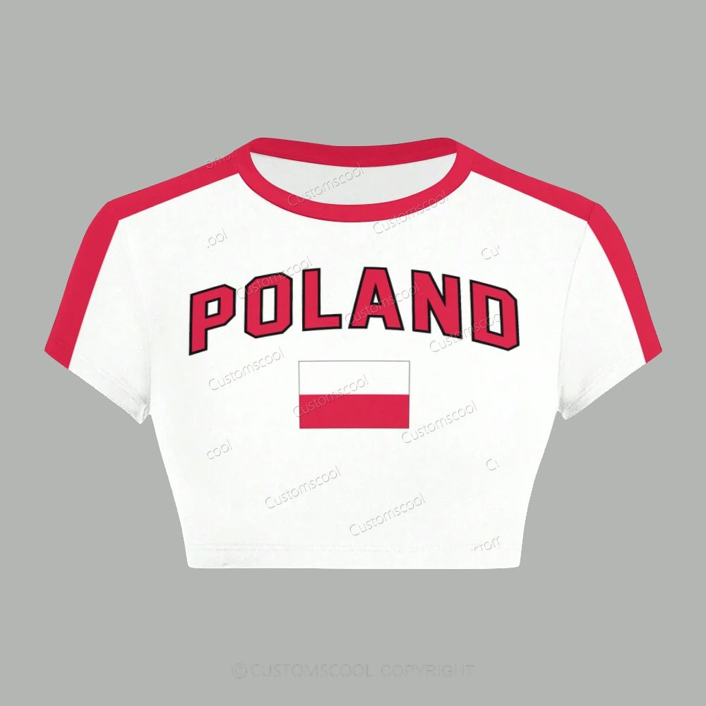 Poland T-Shirt & Elasticated Trousers Two-Piece Set