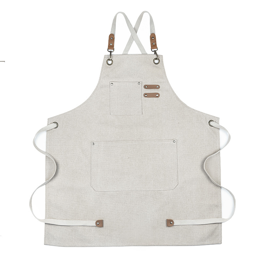 Cotton Multi-Pocket Apron