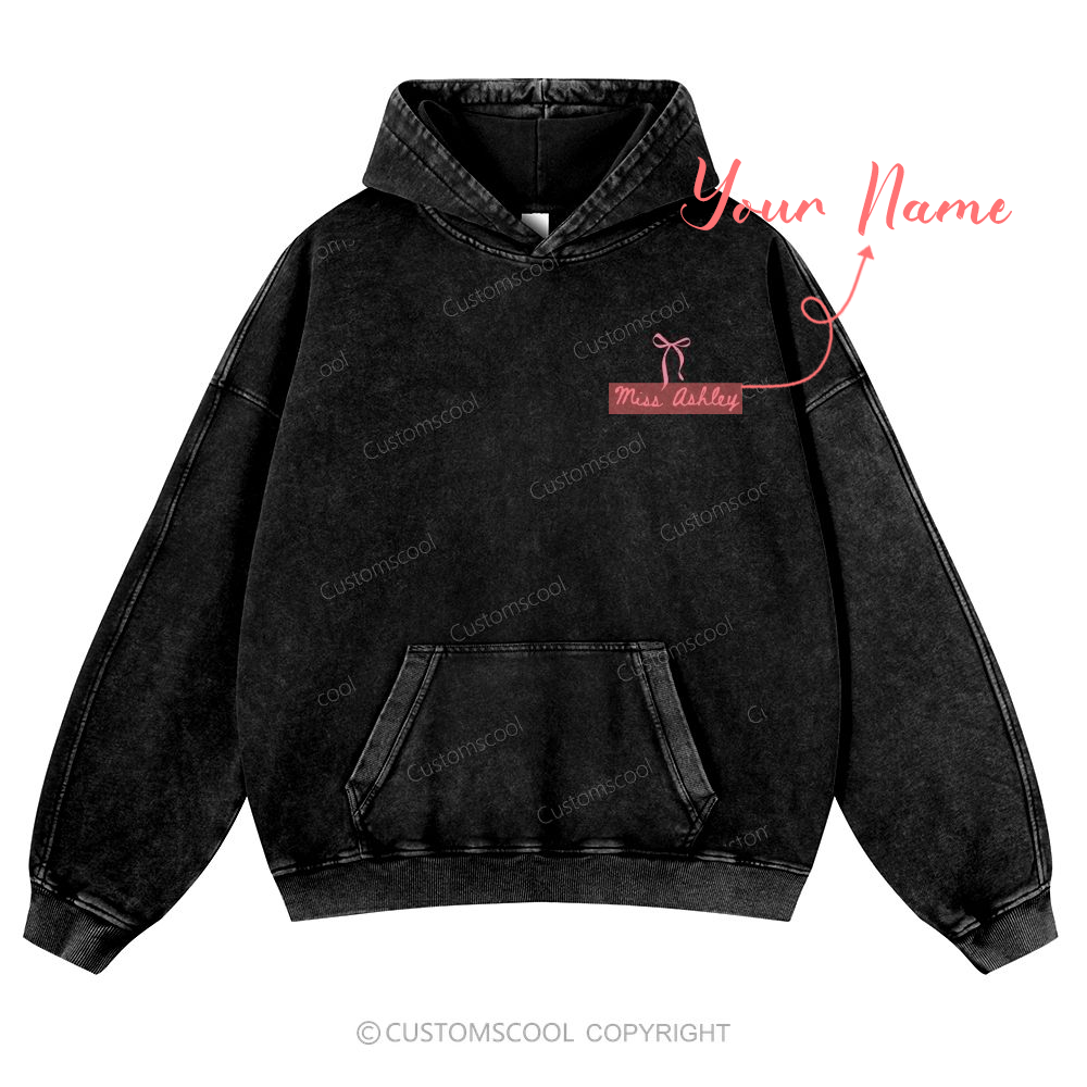 Its A Good Day To Dance Casual Washed Hoodie Customscool