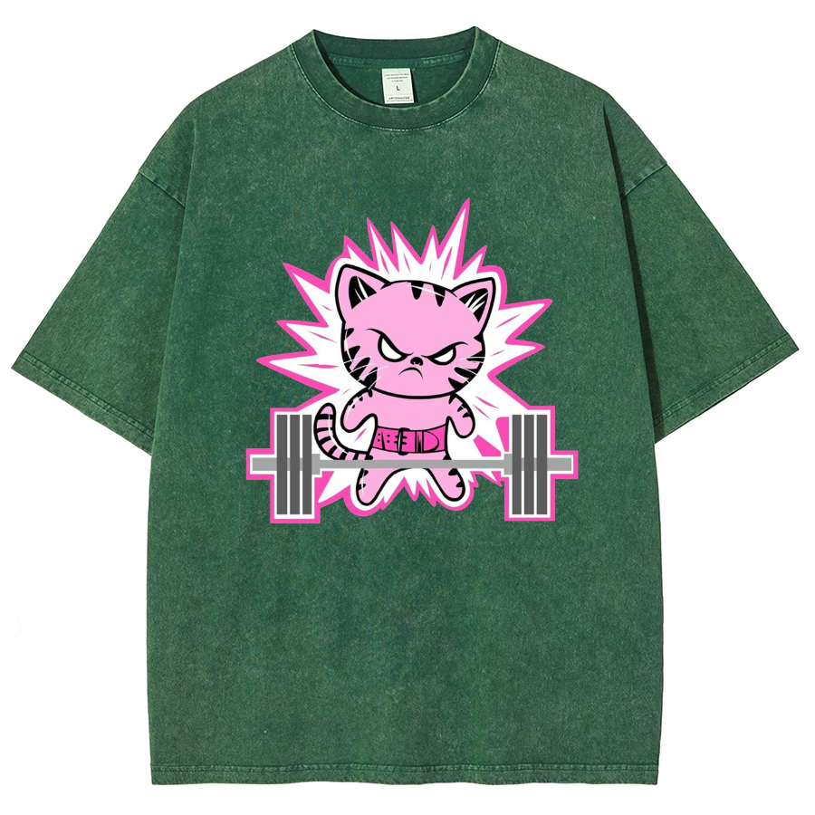 Gym Girlies Unisex Fit Washed T-Shirt