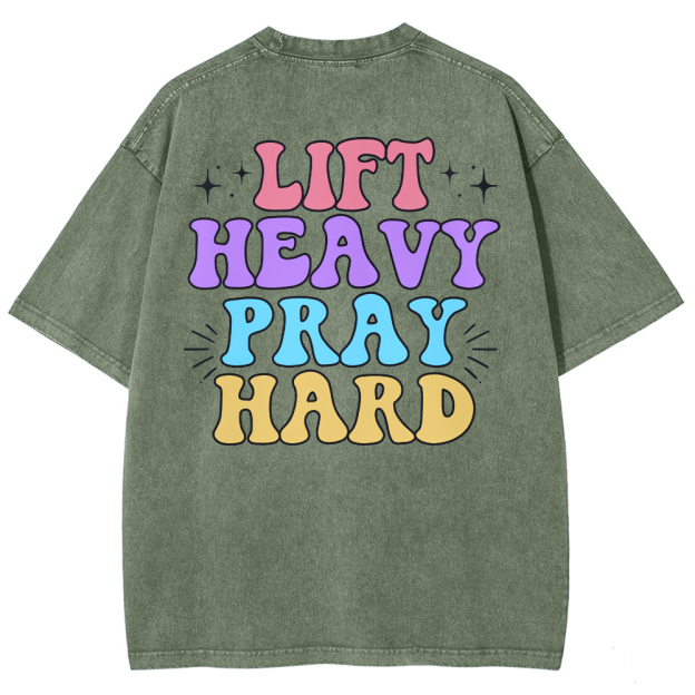 Unisex Fit Washed Oversized T-Shirt