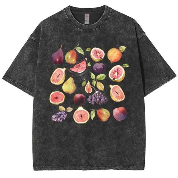 Vintage Snowflake Washed T-Shirt
