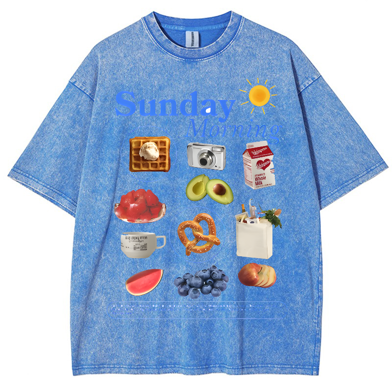 Vintage Snowflake Washed T-Shirt