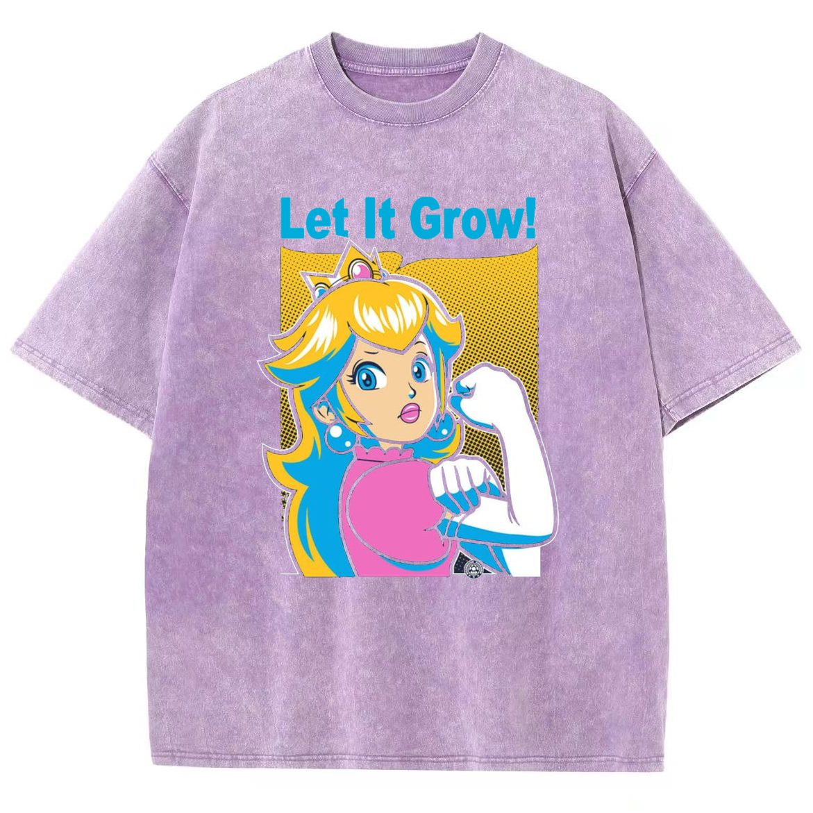 Let It Grow! Unisex Fit Washed T-Shirt
