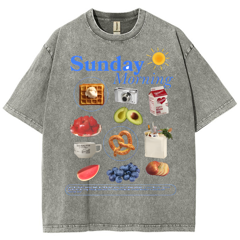 Vintage Snowflake Washed T-Shirt