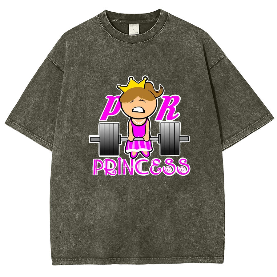 PR Princess Unisex Fit Washed T-Shirt