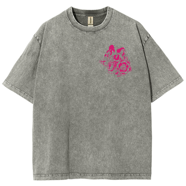 Muscle Mommy Unisex Fit Washed Oversized T-Shirt