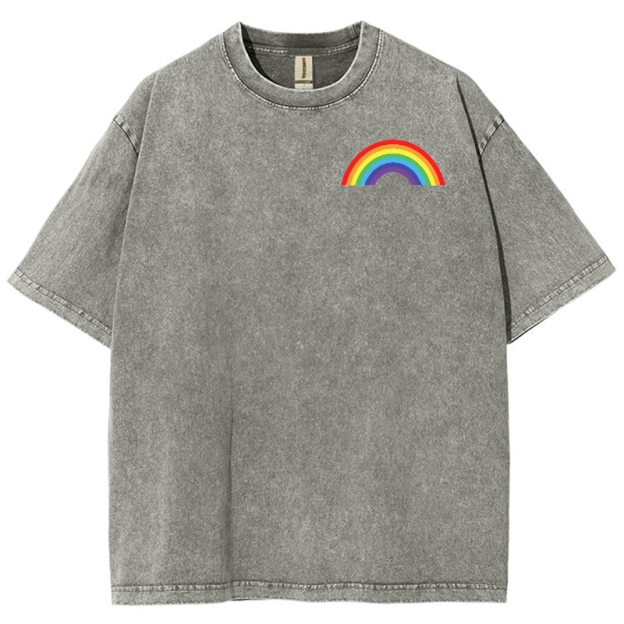 Pride Lift Unisex Vintage Washed Short Sleeve T-Shirt