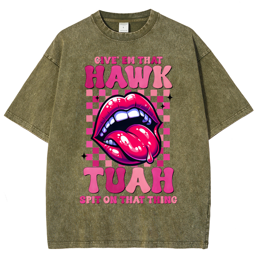Unisex Fit Washed Oversized T-Shirt