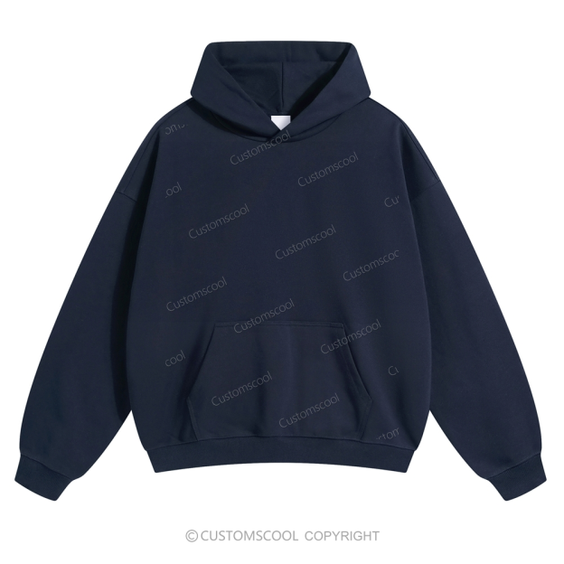 Plain Solid Color Hoodie Customscool