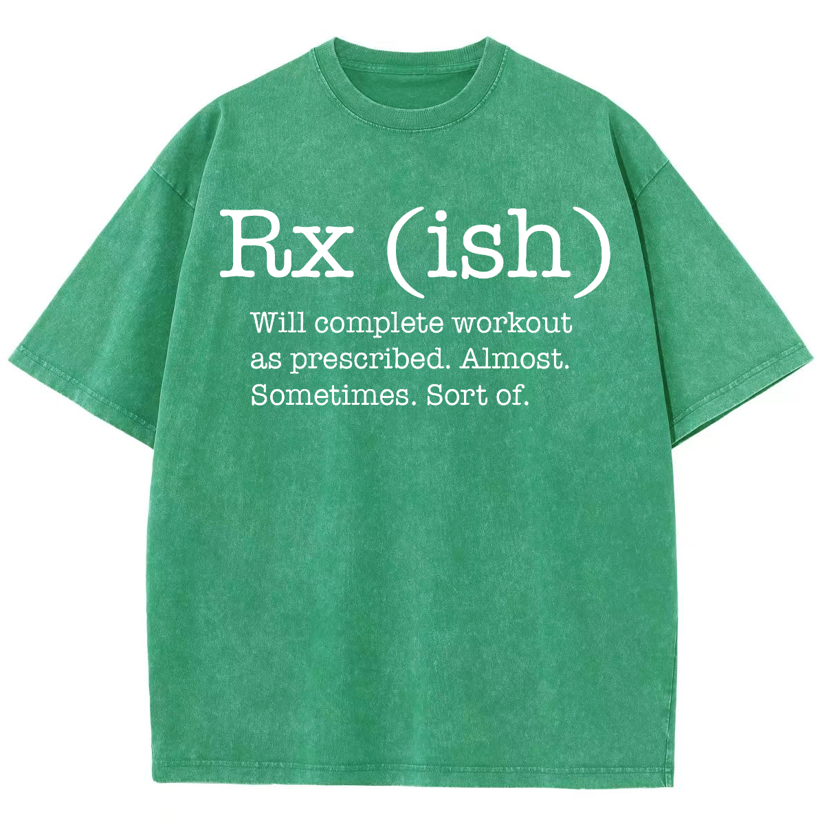 Rx ish Unisex Vintage Washed Short Sleeve T-Shirt