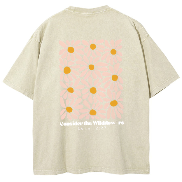 Vintage Snowflake Washed T-Shirt