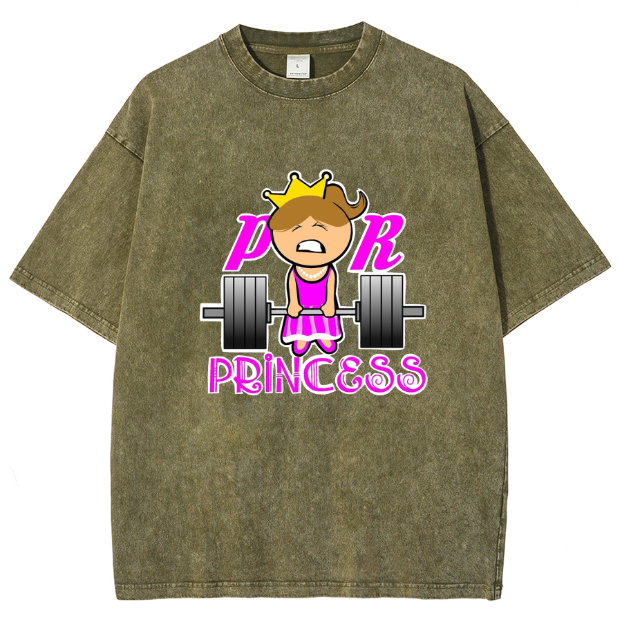 PR Princess Unisex Fit Washed T-Shirt