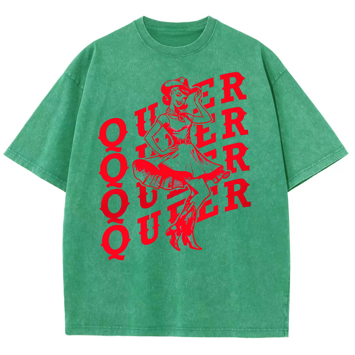 Queer Washed Oversized T-Shirt