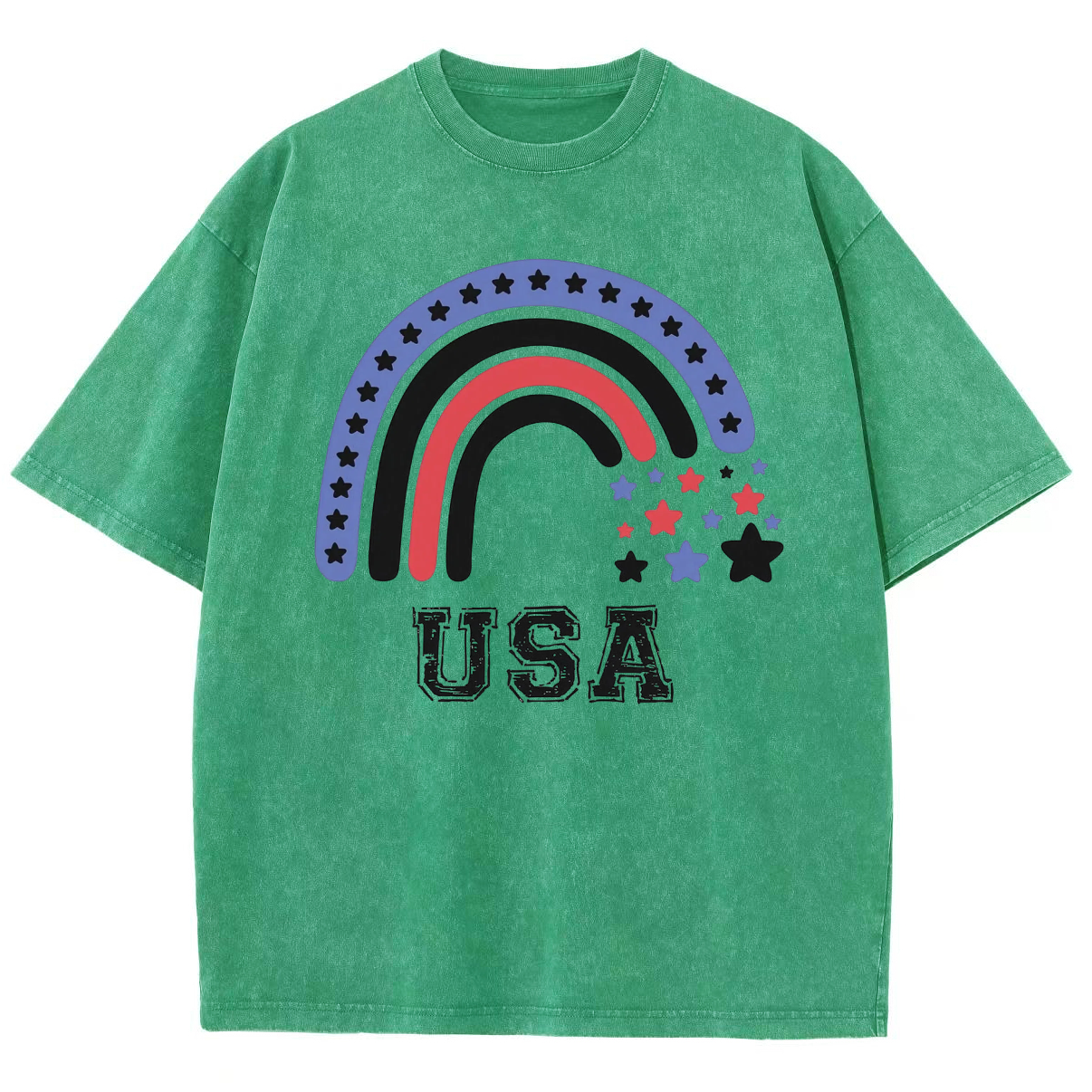 USA Washed Oversized T-Shirt