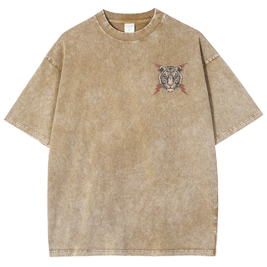 Mama Didn't Raise No *** Unisex Fit Washed Oversized T-Shirt
