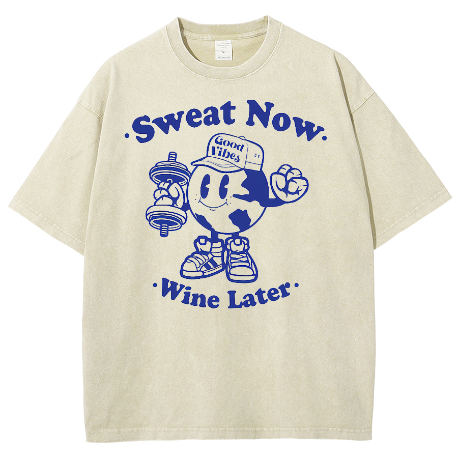 Unisex Fit Washed Oversized T-Shirt