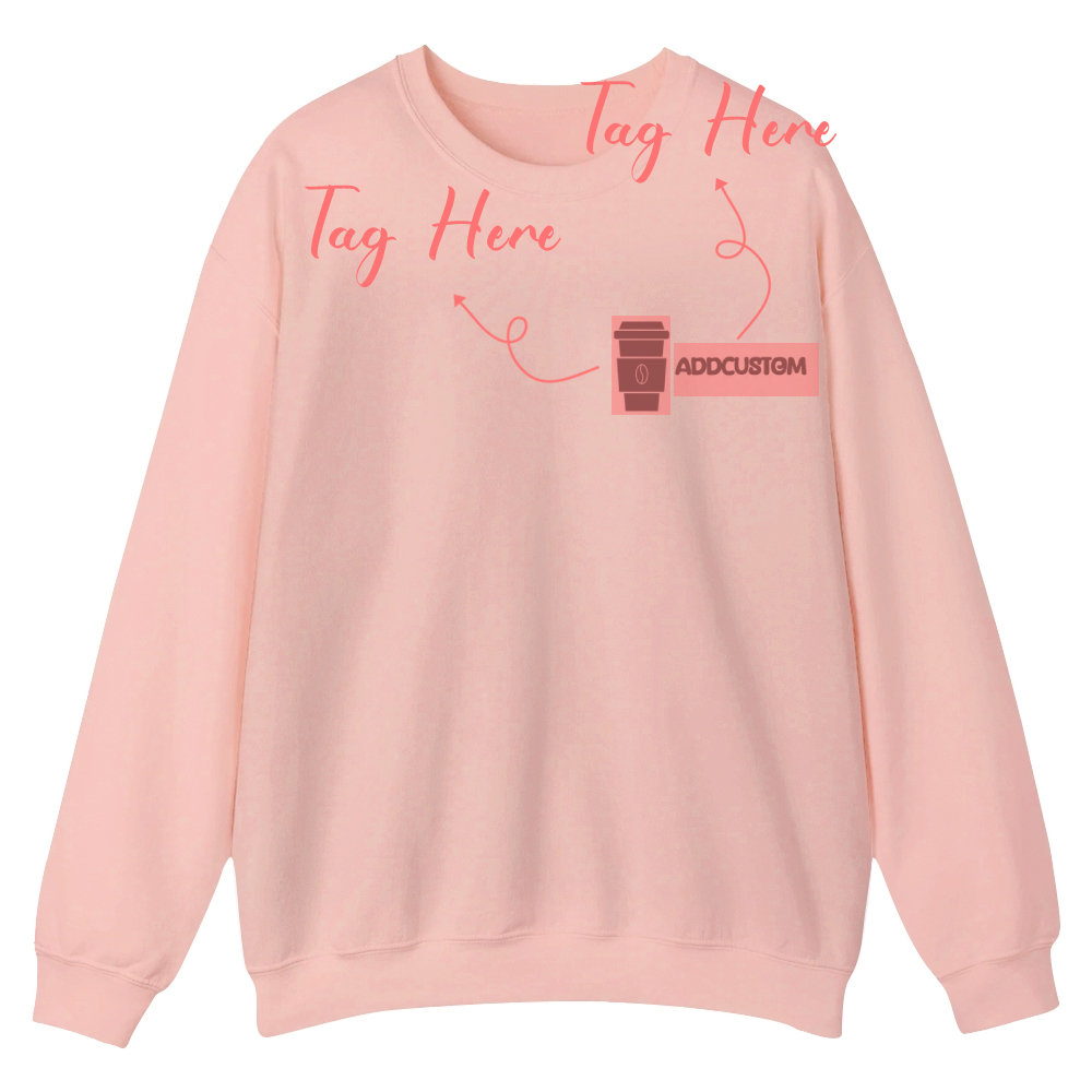 Barista Addcustom Casual Crewneck Sweatshirt