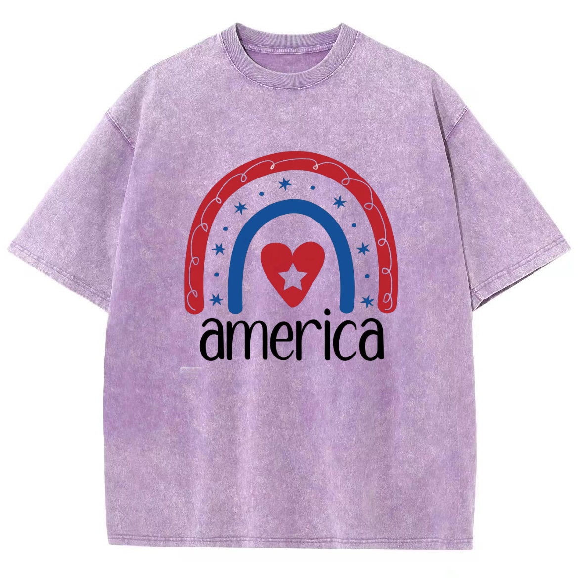 America Washed Oversized T-Shirt
