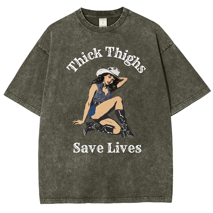 Unisex Fit Washed Oversized T-Shirt