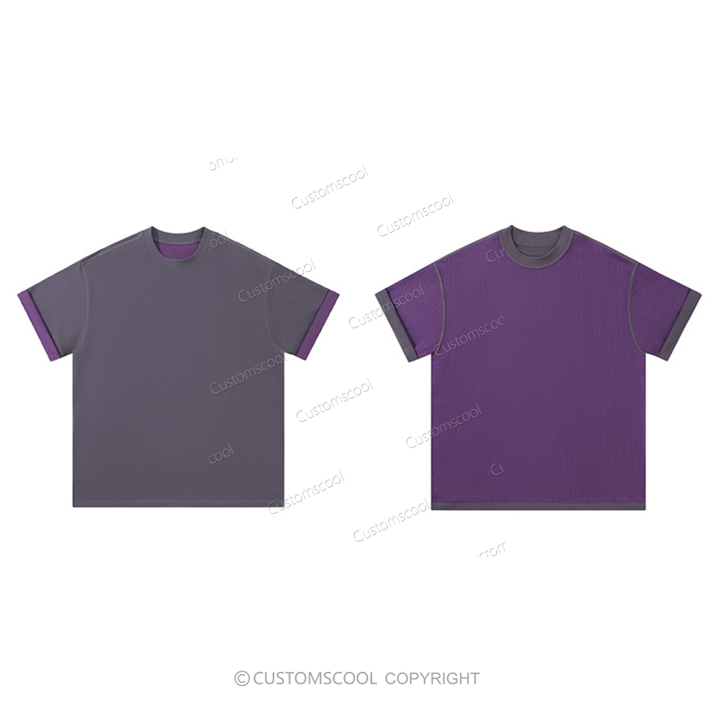 Color Block Reversible T-Shirt