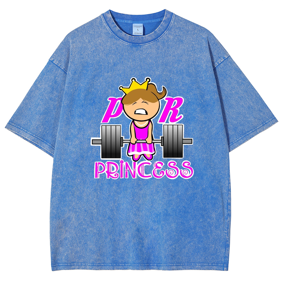 PR Princess Unisex Fit Washed T-Shirt