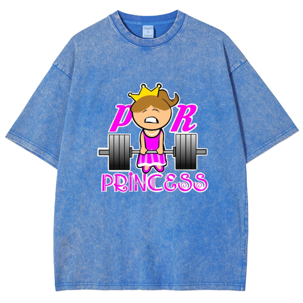PR Princess Unisex Fit Washed T-Shirt