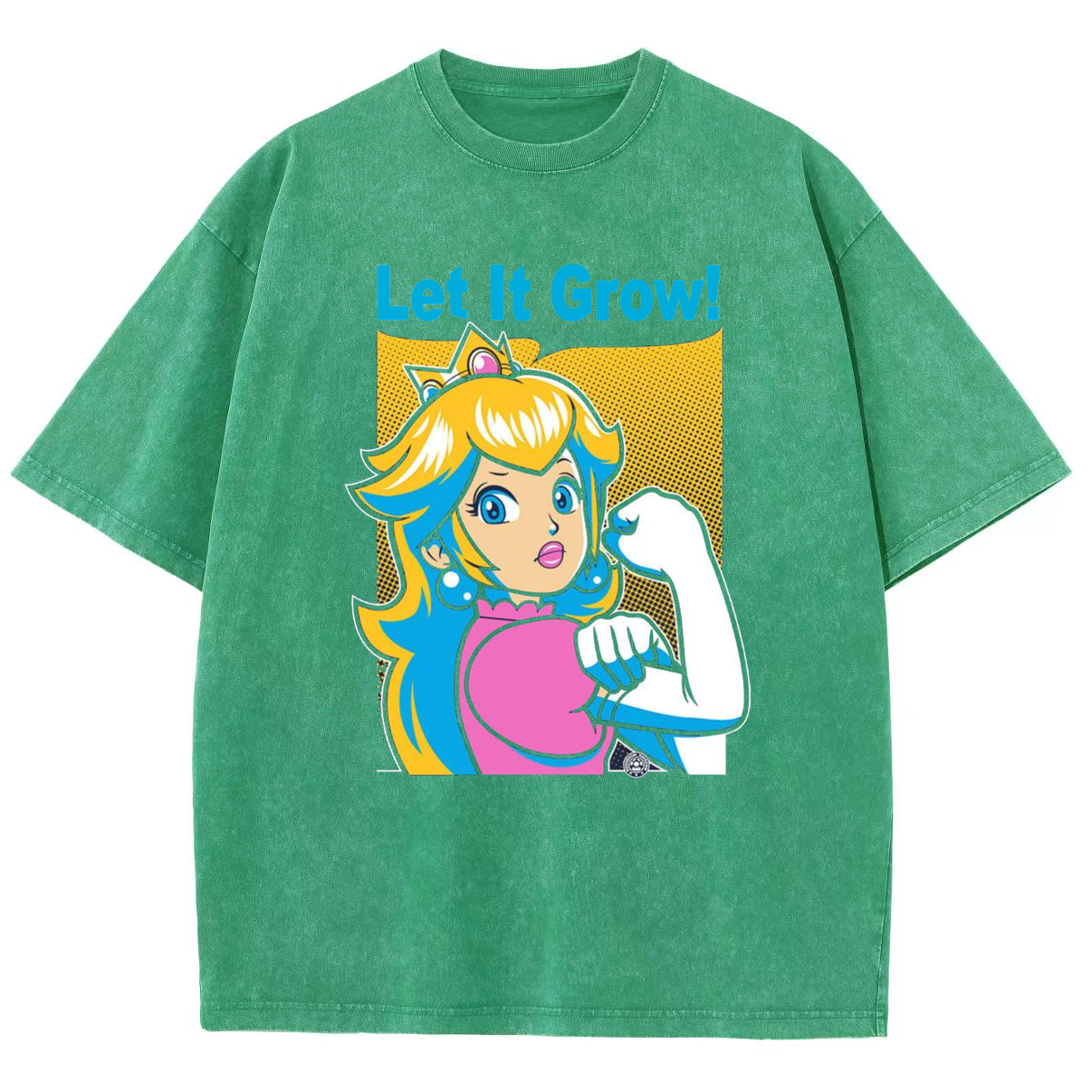 Let It Grow! Unisex Fit Washed T-Shirt