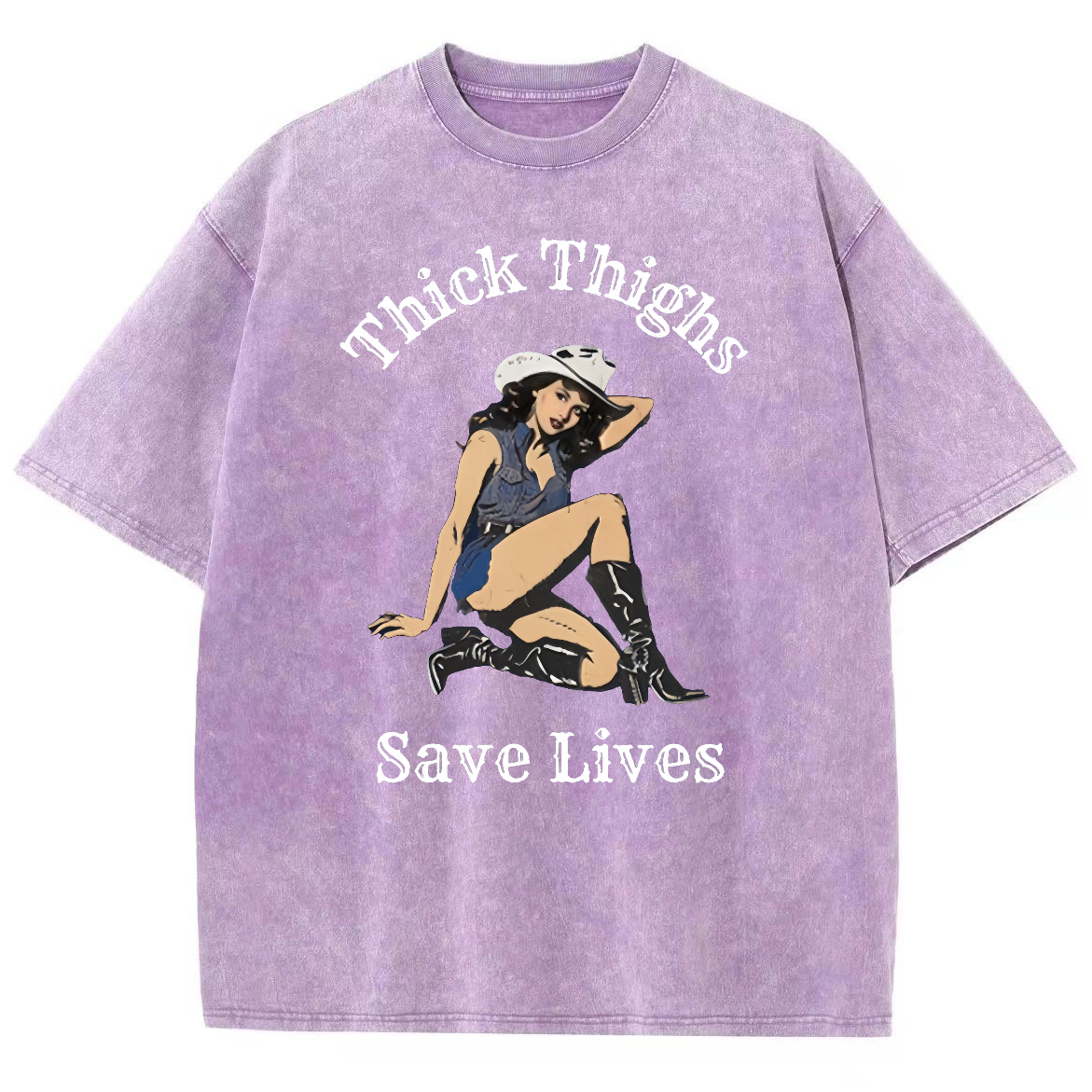 Unisex Fit Washed Oversized T-Shirt