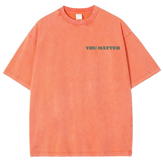 Vintage Snowflake Washed T-Shirt