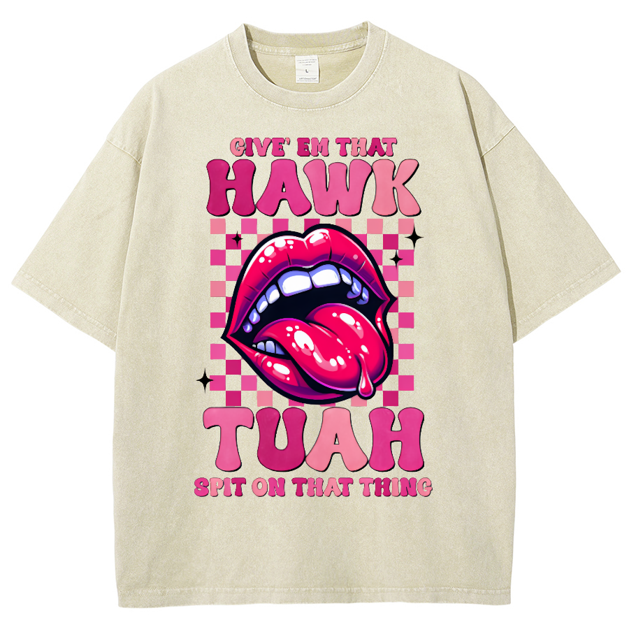 Unisex Fit Washed Oversized T-Shirt