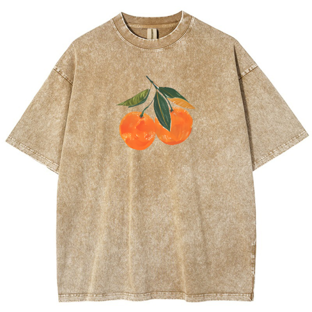 Vintage Snowflake Washed T-Shirt