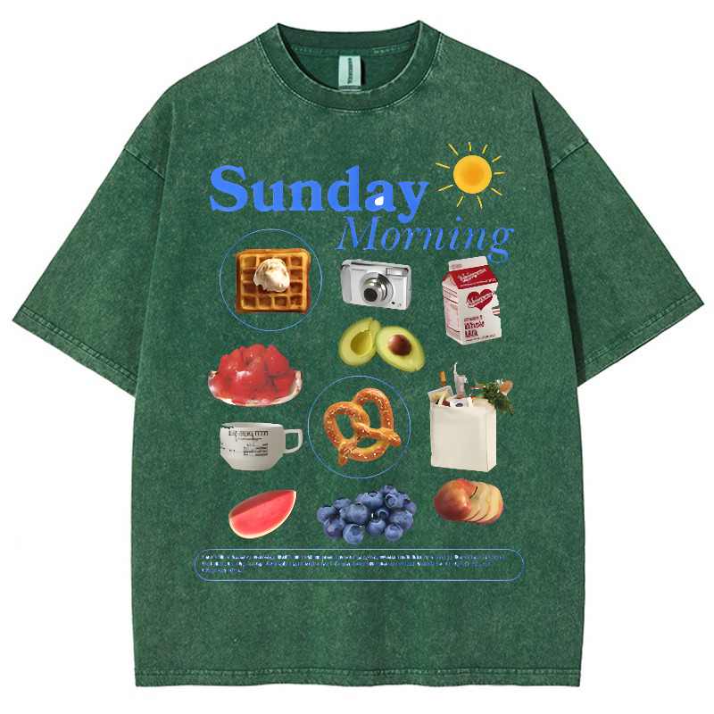 Vintage Snowflake Washed T-Shirt